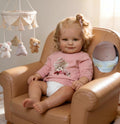20 Inch Realistic Baby Dolls Girl with Blonde Hair Q16631