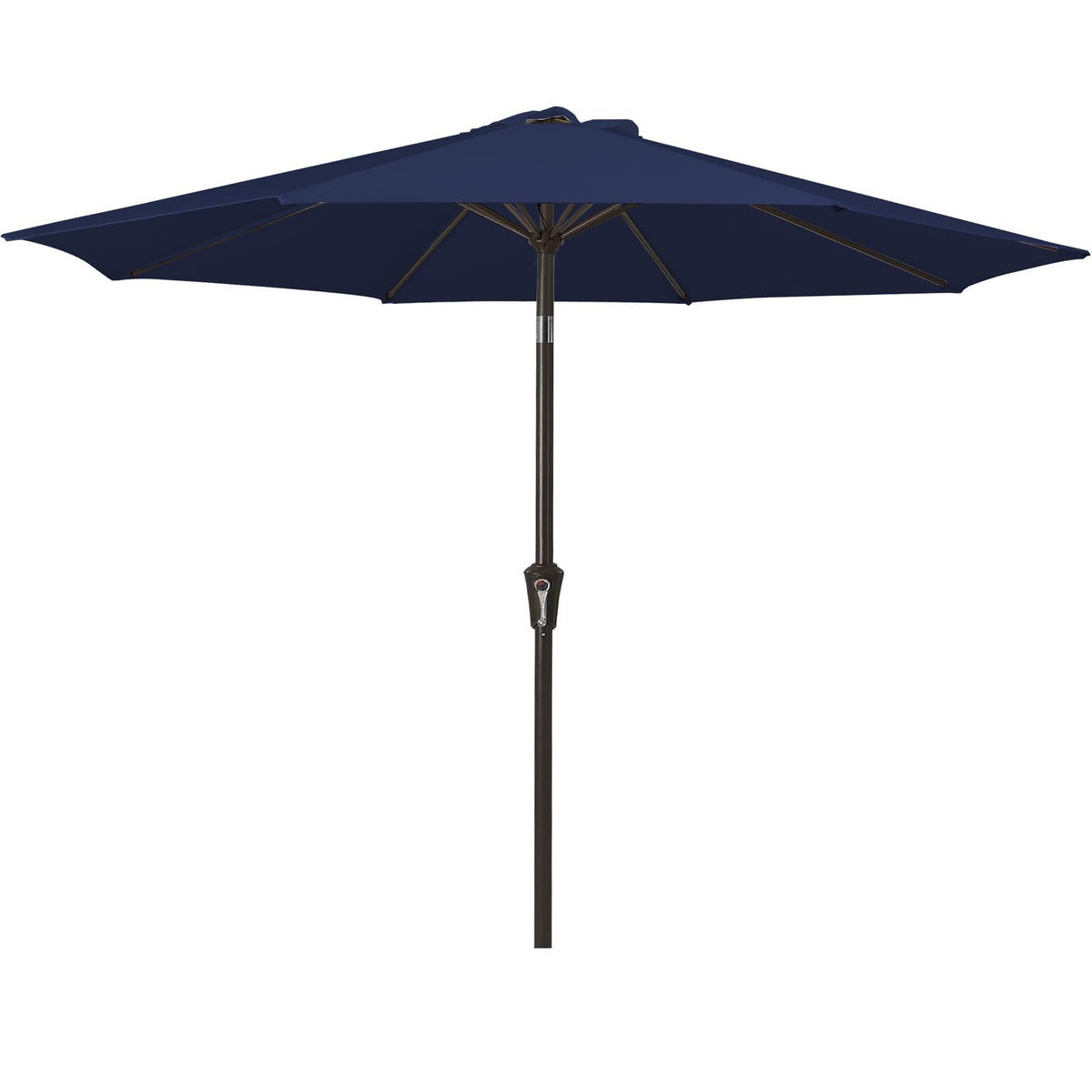 9ft Patio Umbrella with Push Button Tilt and Crank D297