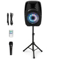 15" 1500W 2-Way Portable PA Speaker System F202358