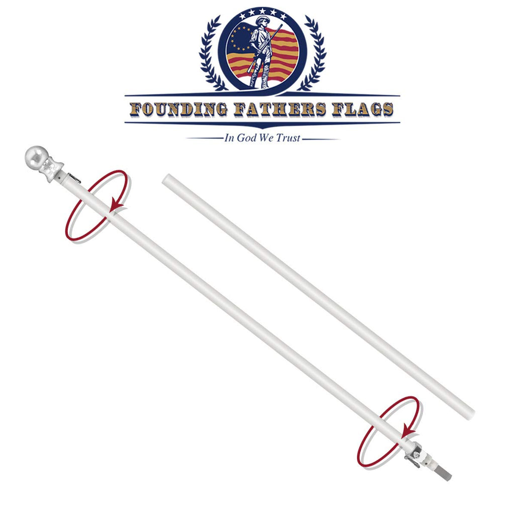 6ft Spinning Flag Pole Z169