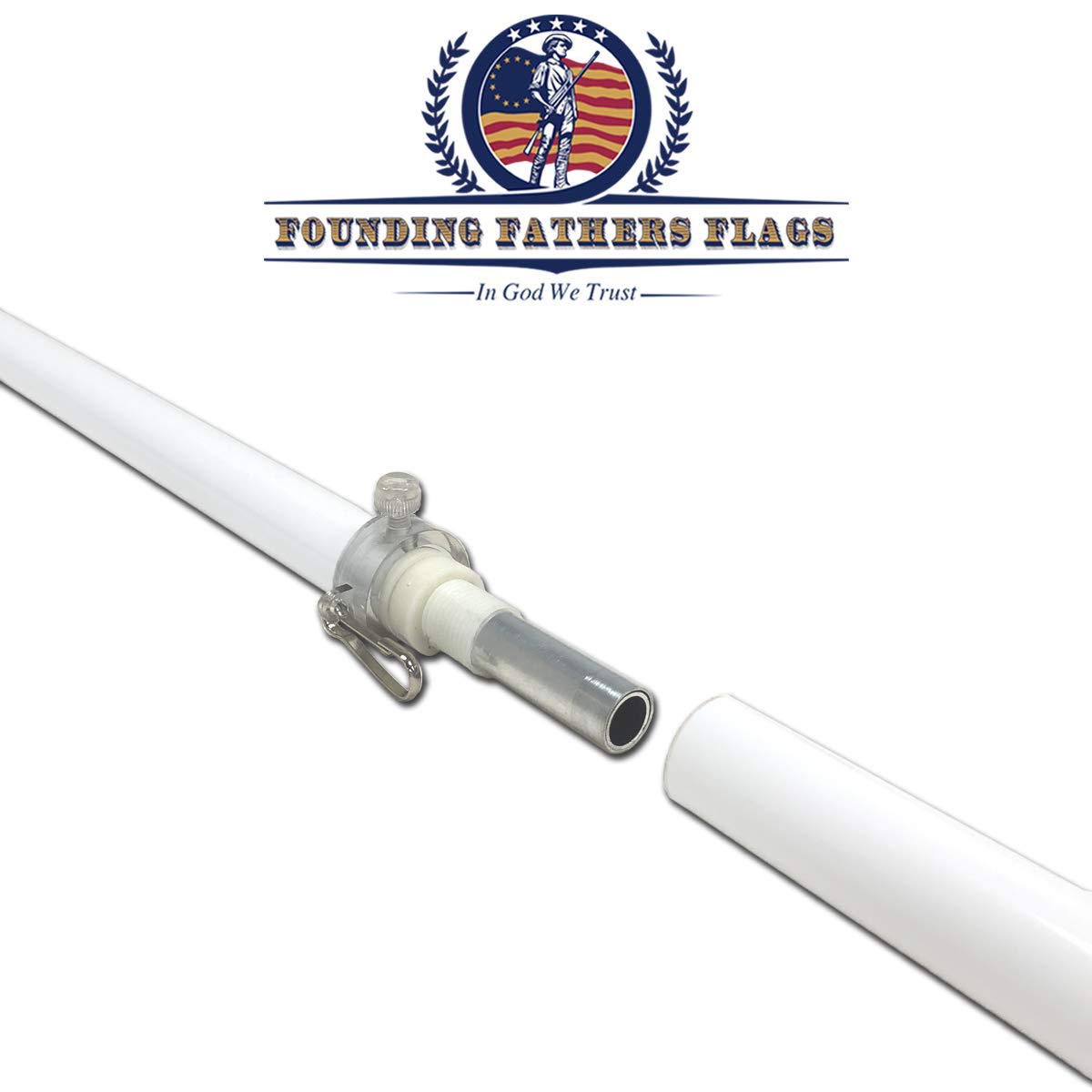 6ft Spinning Flag Pole Z169