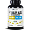 1500mg 240 Vegan Capsules Psyllium Husk Fiber Supplement U976982