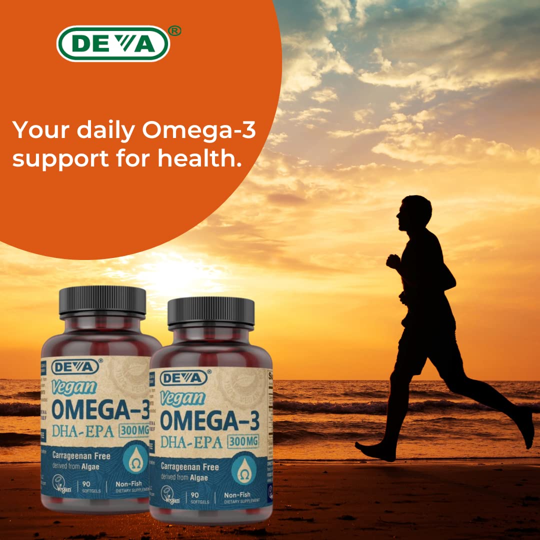 Vegan Omega-3 DHA EPA 300 mg 90 Softgels C42833
