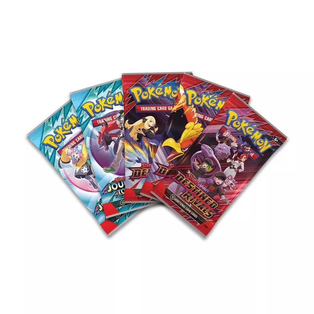 Pokemon Trading Card Game Collector Tin with 5 Booster Packs and Promo Card W390
