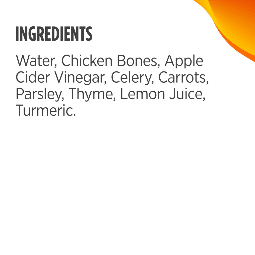 Bone Broth Food Topper for Cats and Dogs 20 FL Oz J3112