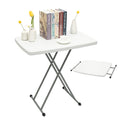 White 30" Folding Table B501742