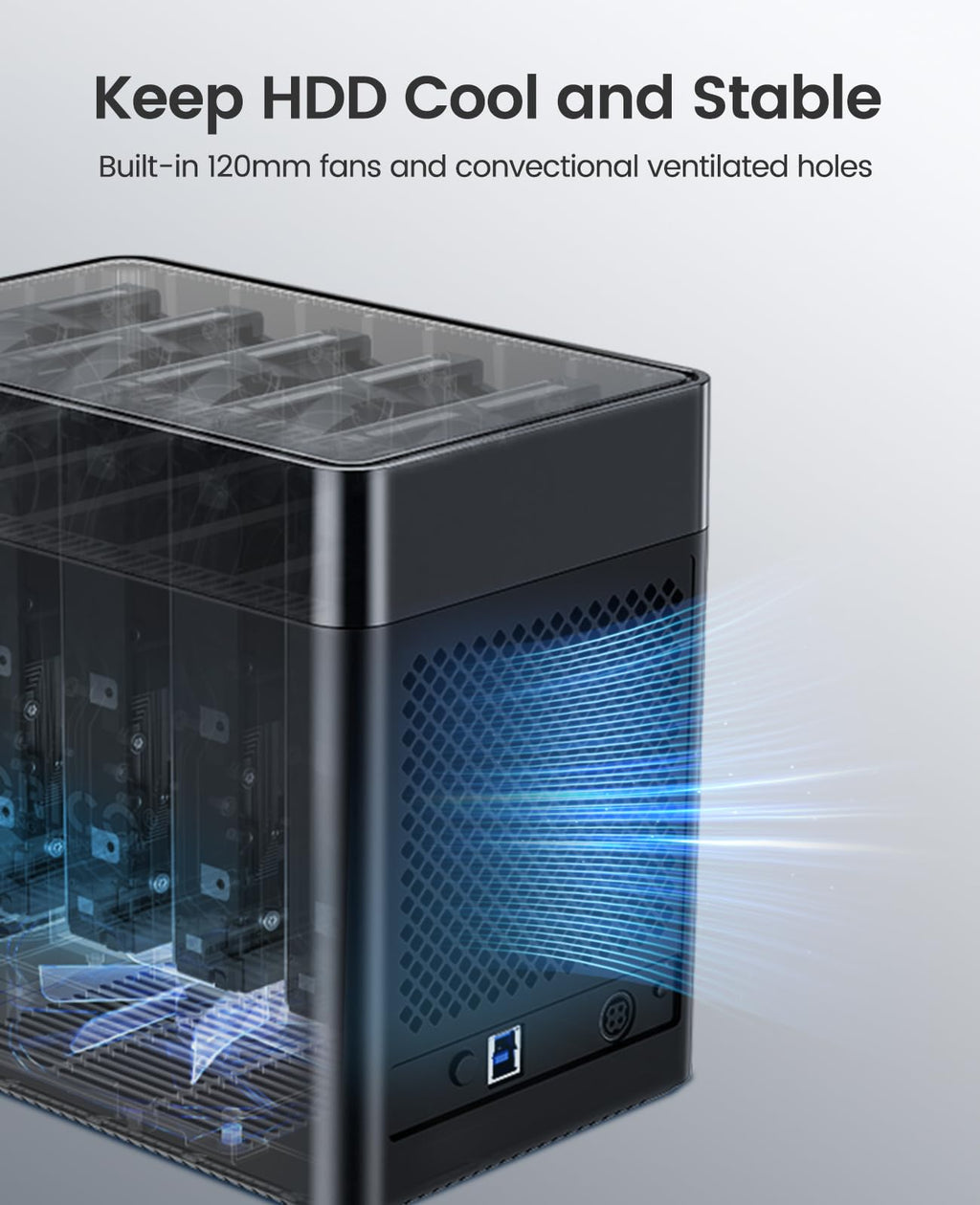 5 Bay Hard Drive Enclosure P5934
