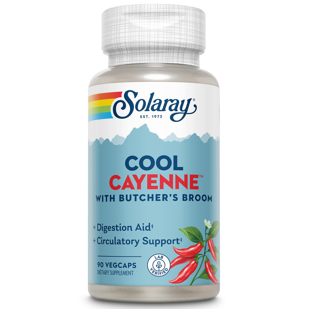 Cool Cayenne Pepper 40,000 HU 90 VegCaps G26914