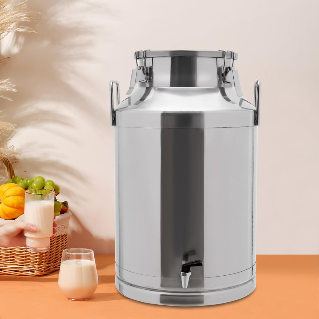 60L Stainless Steel Milk Can with Faucet T668554