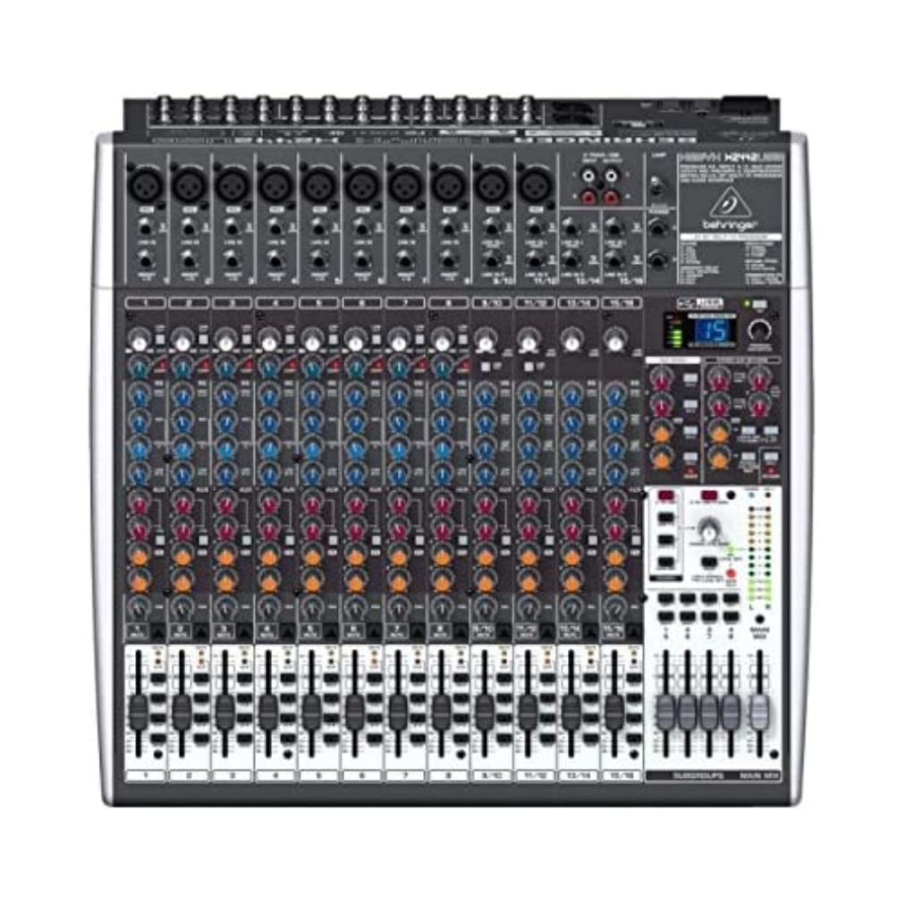 24-Input 4/2-Bus Mixer with Mic Preamps and USB Audio Interface N13784