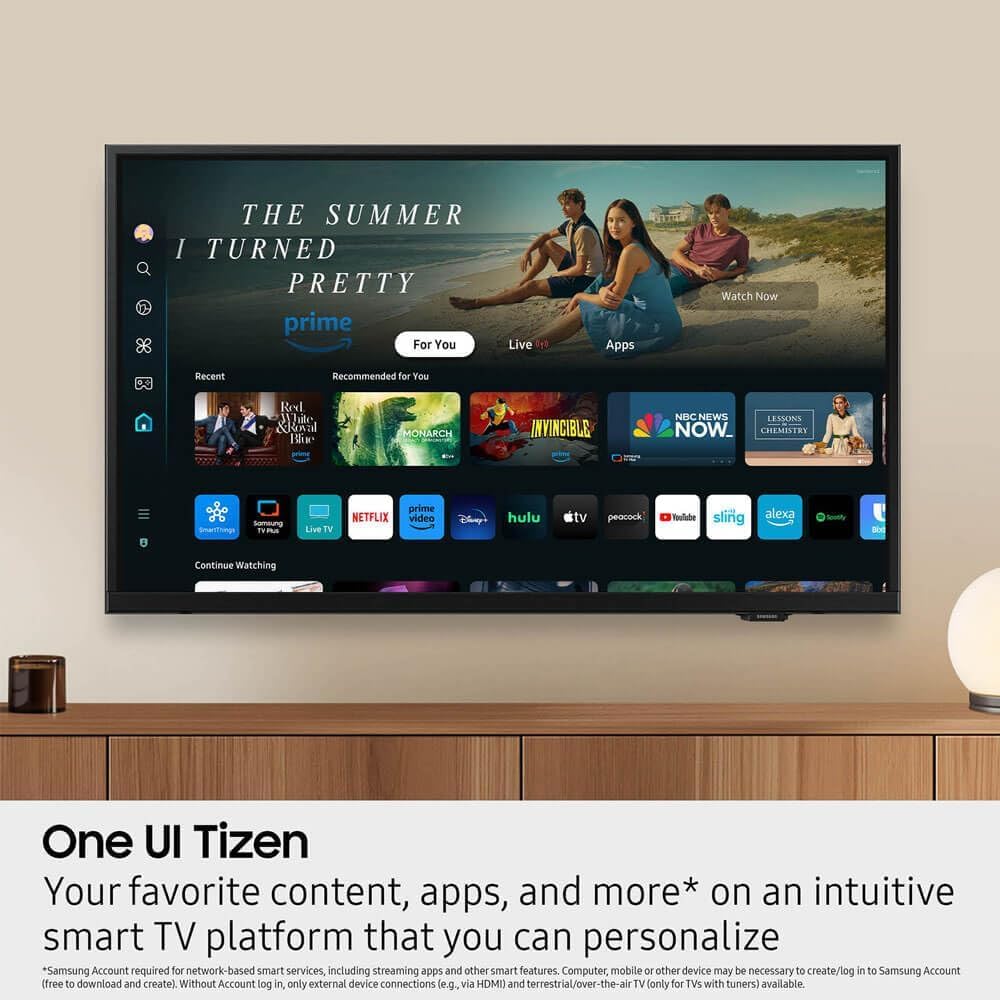 32-Inch Smart LED TV with HDMI Cable U584734