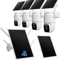 4G Solar Security Camera System with Base Station V513