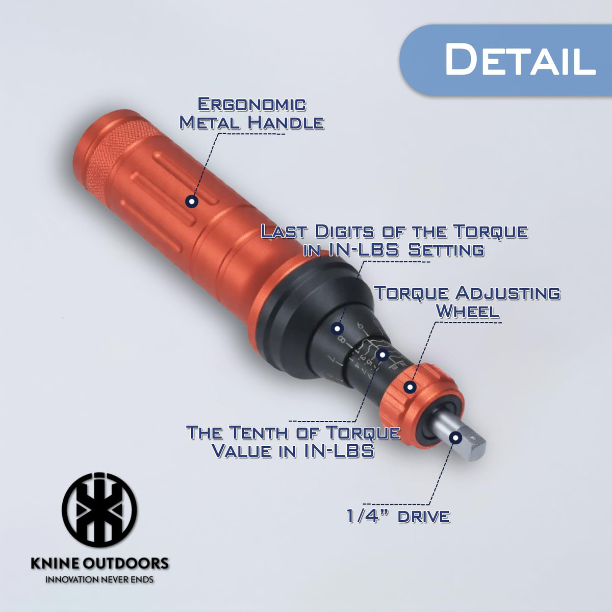 Torque Screwdriver Wrench Driver Set 10-80 Inch Pounds 20 Steel Bits T785