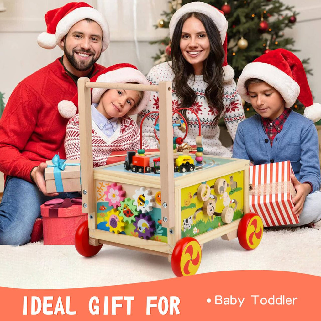 Wooden 7-in-1 Activity Cube R192254