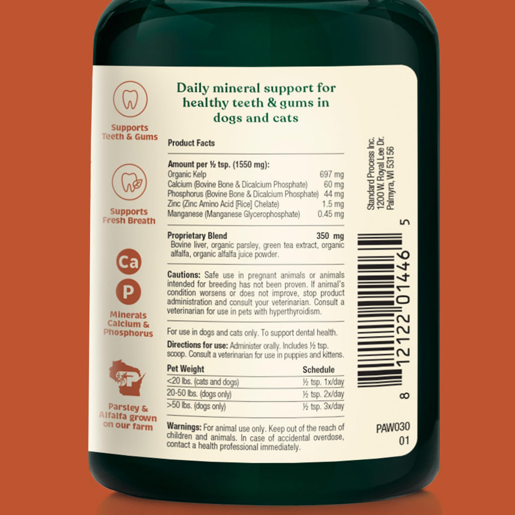 Pet Health Bundle - Dental & Multifunctional Support for Dogs - 165 g Powder & 90 Wafers E122