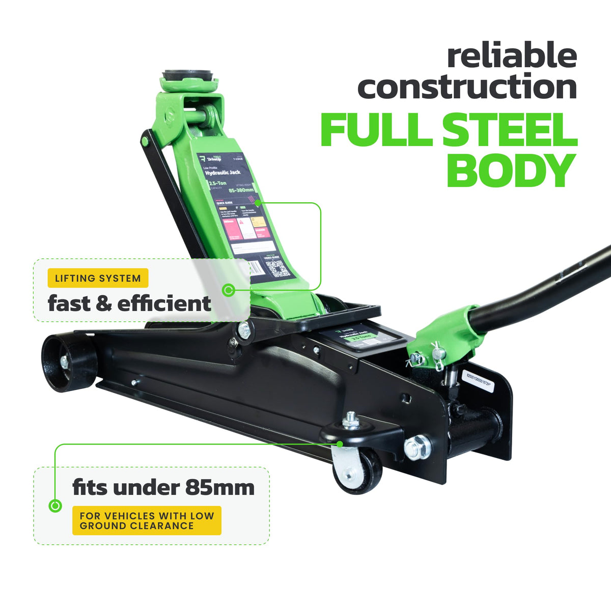 2.5 Ton Low Profile Hydraulic Floor Jack Y526