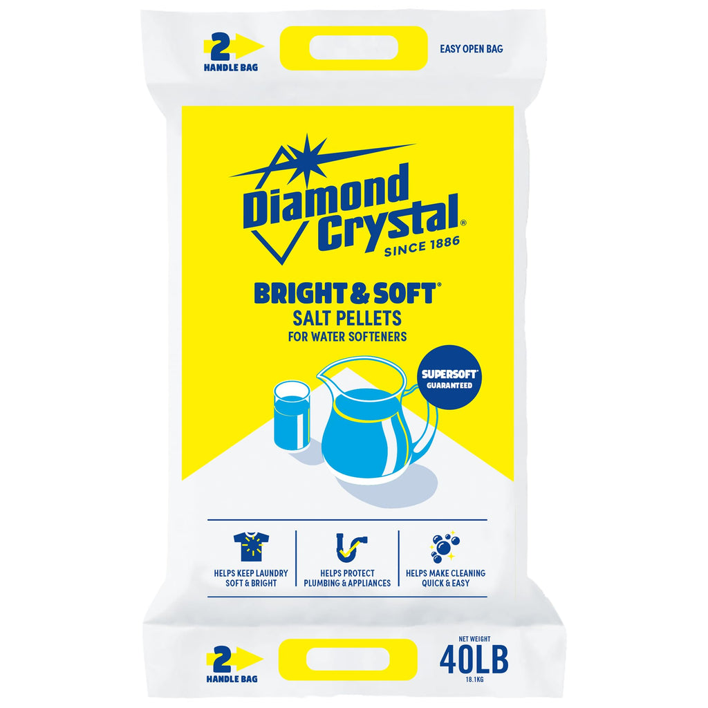 3 Pack Water Softener Salt Pellets, 40 Pounds S884