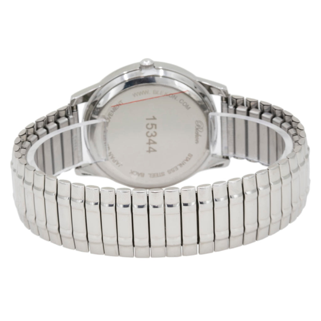 Large Face Easy to Read 40mm Japanese Quartz Stretch Band Watch N787
