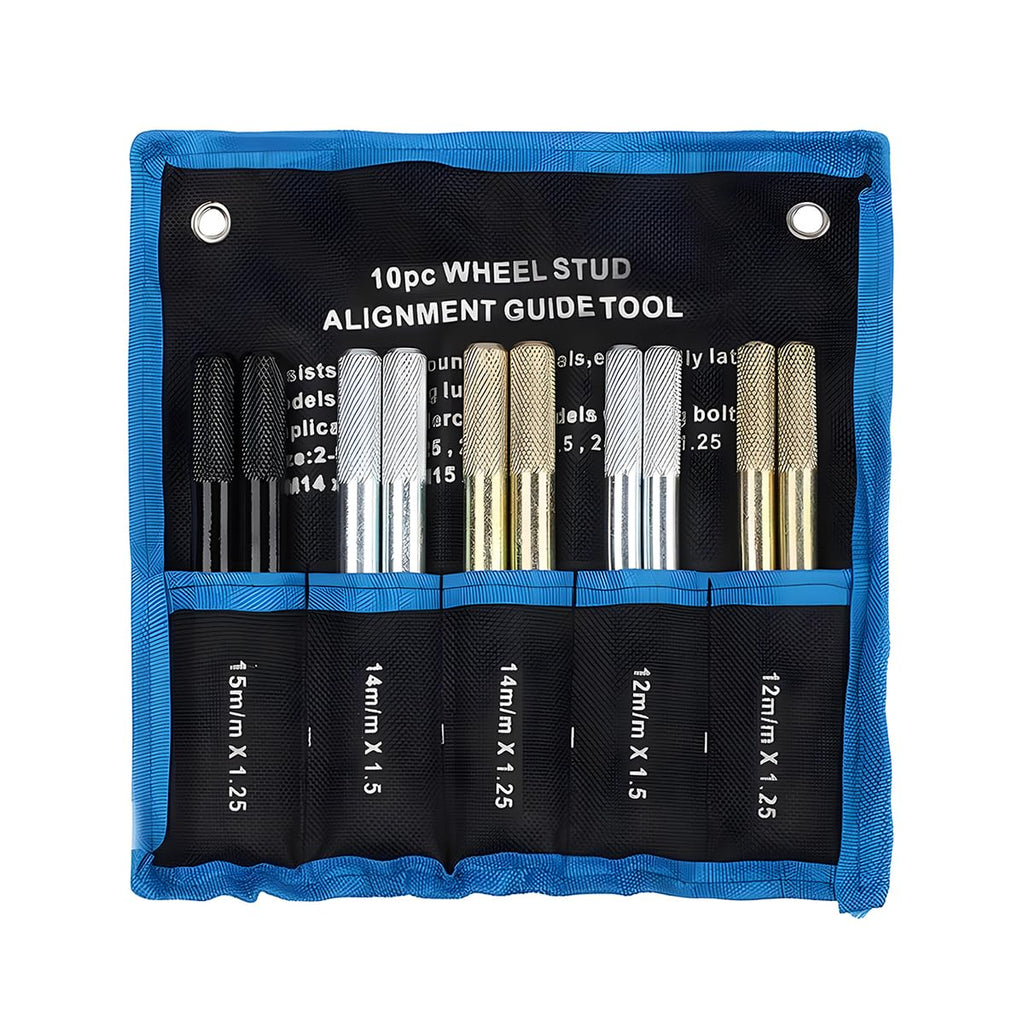 10PCS Wheel Alignment Pin Guide Tool M14 x 1.5/1.25 M12 x 1.5/1.25 M15 x 1.25 L571