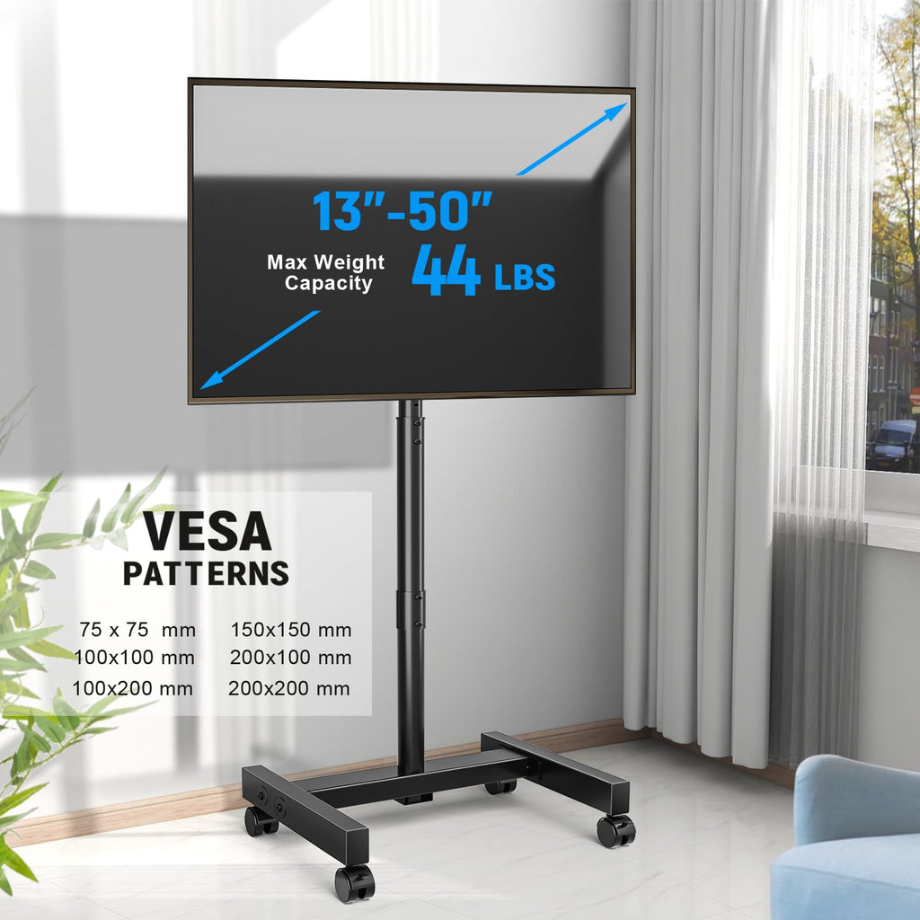 Rolling TV Stand for 13-50 Inch TVs J789