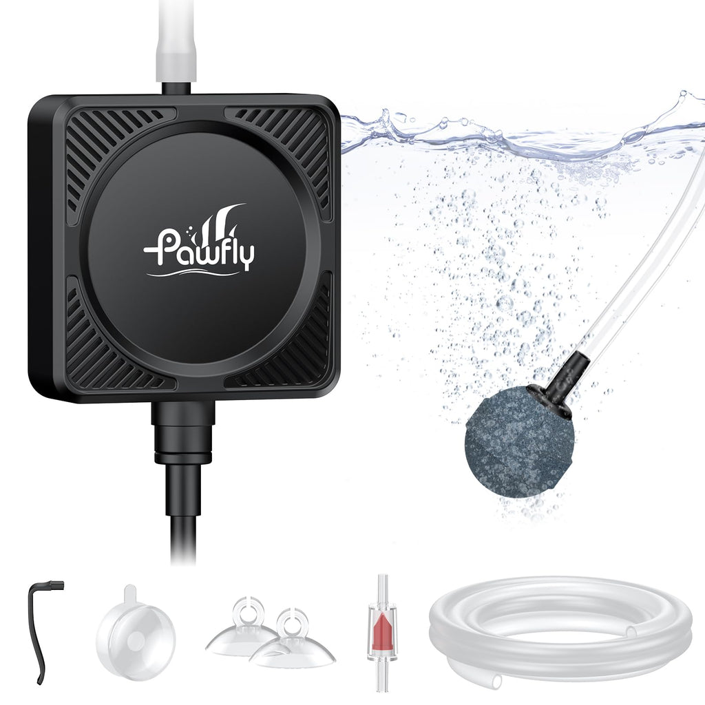 Nano Silent Aquarium Air Pump, 1.3 W 450 mL/min I964