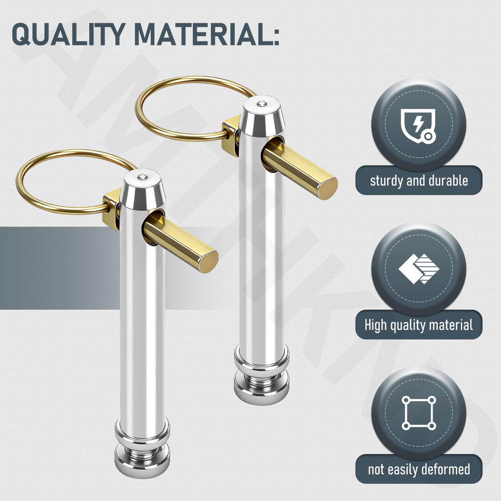 8 Pcs 3/4 in. Hitch Pin Accessories for Category 1 Tractors M222