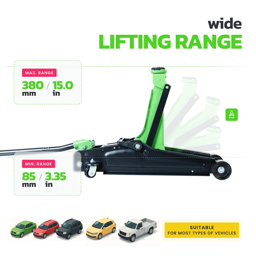 2.5 Ton Low Profile Hydraulic Floor Jack Y526