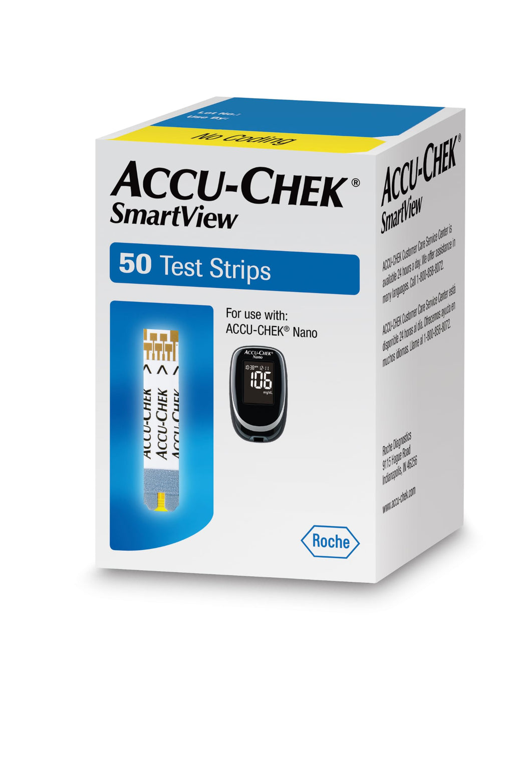 Blood Glucose Test Strips Pack of 50 W75691