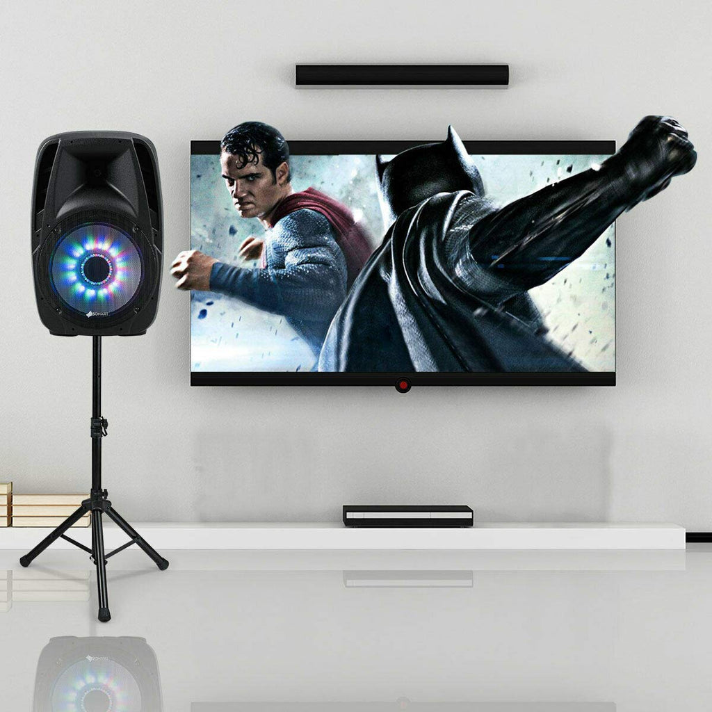 15" 1500W 2-Way Portable PA Speaker System F202358
