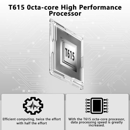 10 Inch Android 15 Tablet with Keyboard J6653