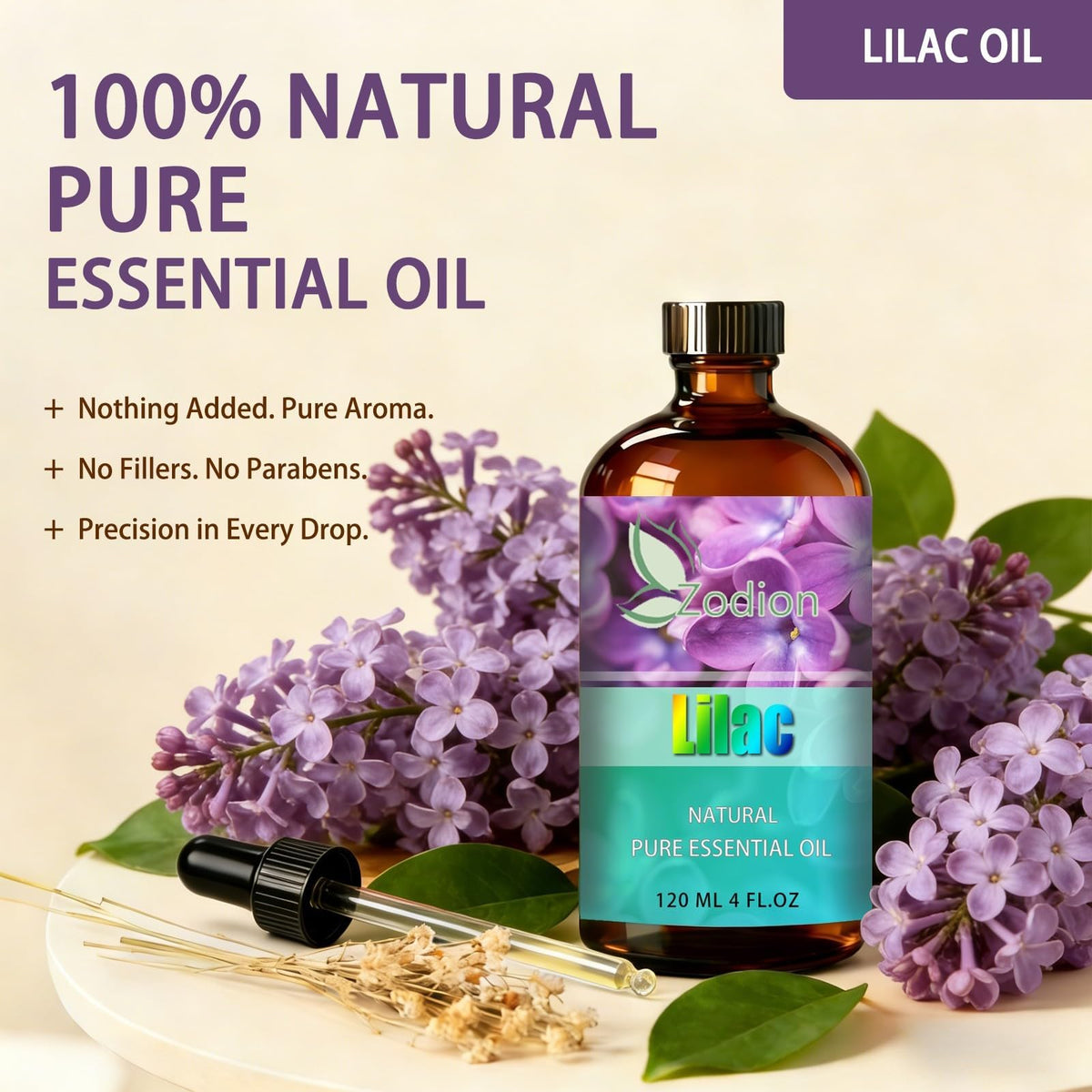 Lilac and Lavender Essential Oil 4 Fl Oz Y838