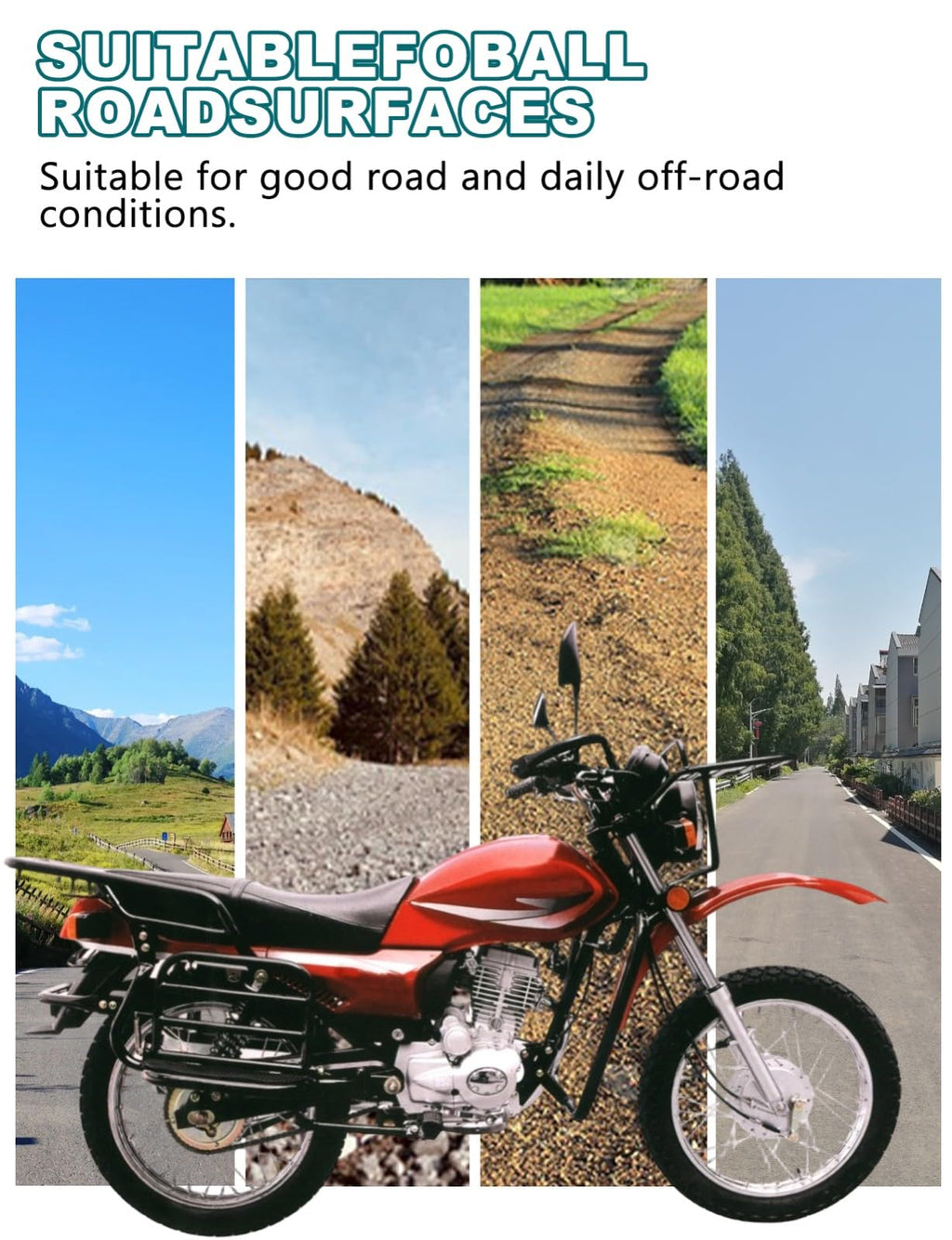 3.00-17 Off Road Motorcycle Tire and Inner Tube D333