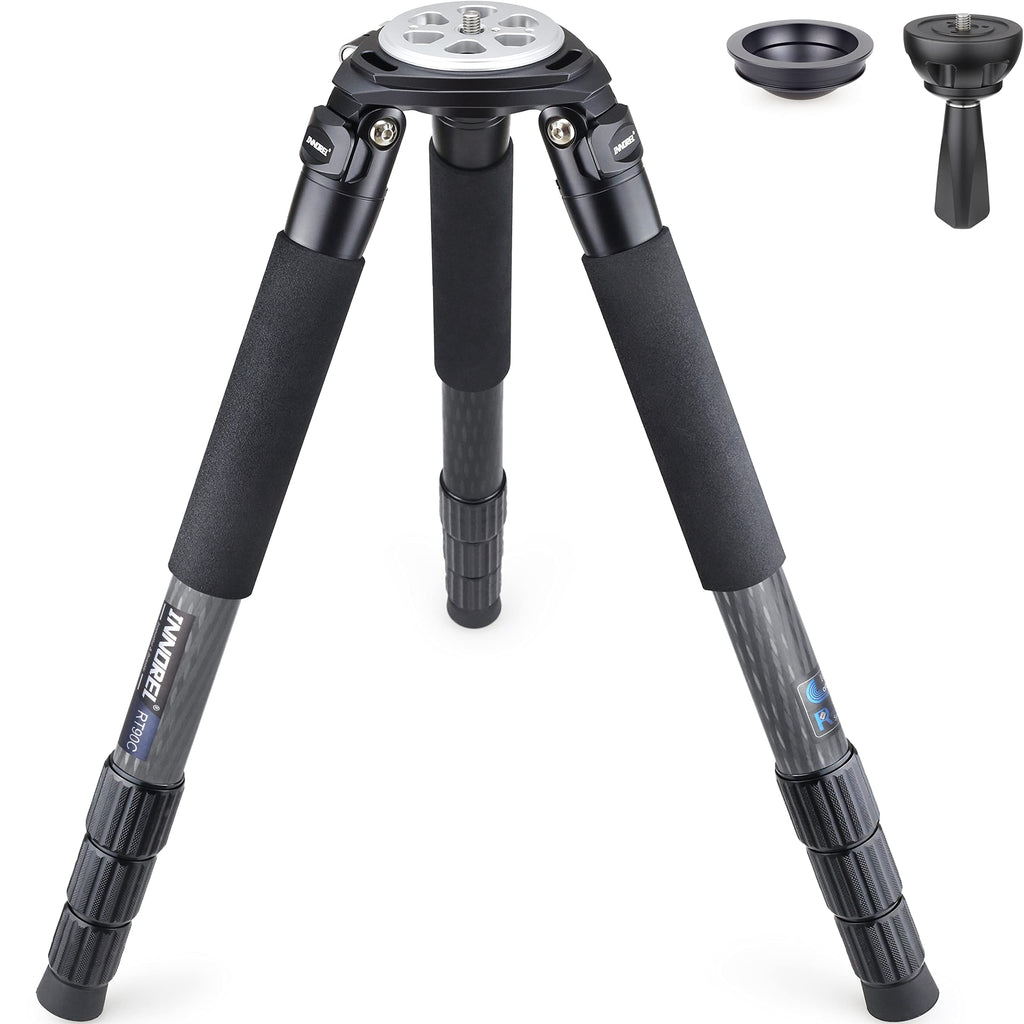 Carbon Fiber Heavy Duty Tripod with 75mm Bowl Adapter 63 inch Black U561198