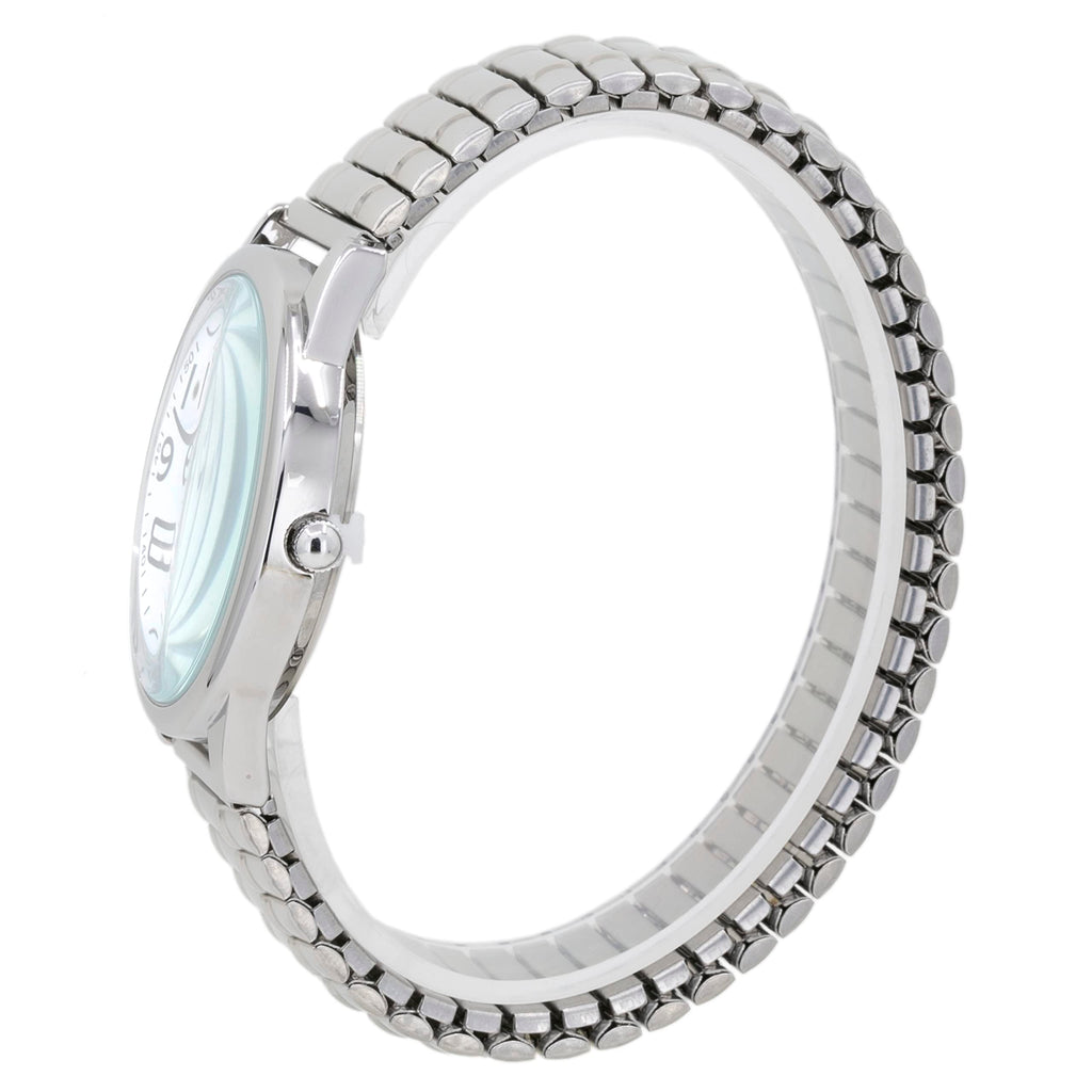 Large Face Easy to Read 40mm Japanese Quartz Stretch Band Watch N787
