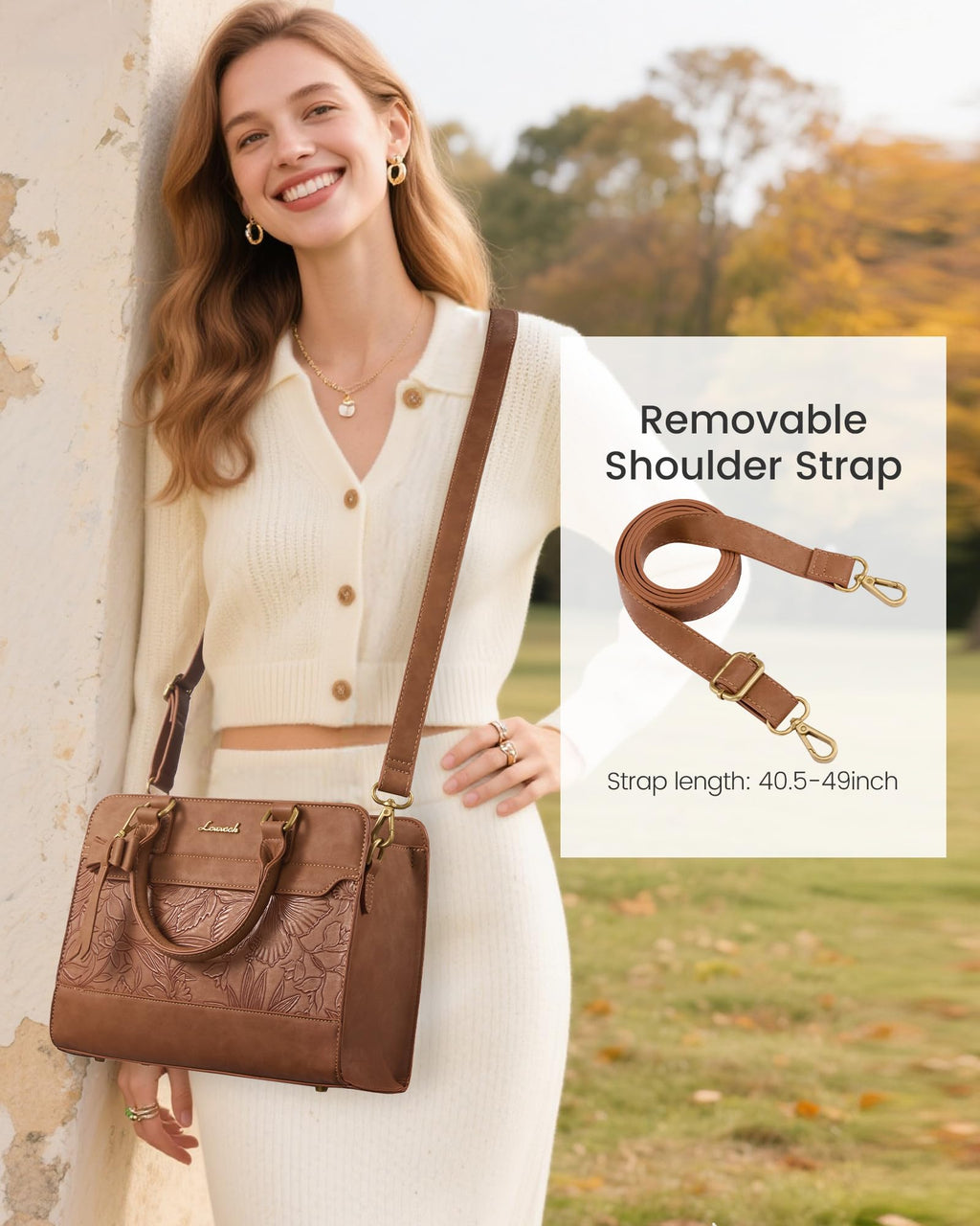 Leather Tote Purse and Handbags G953
