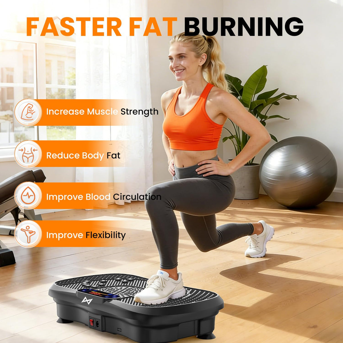 Vibration Plate Exercise Machine Z933