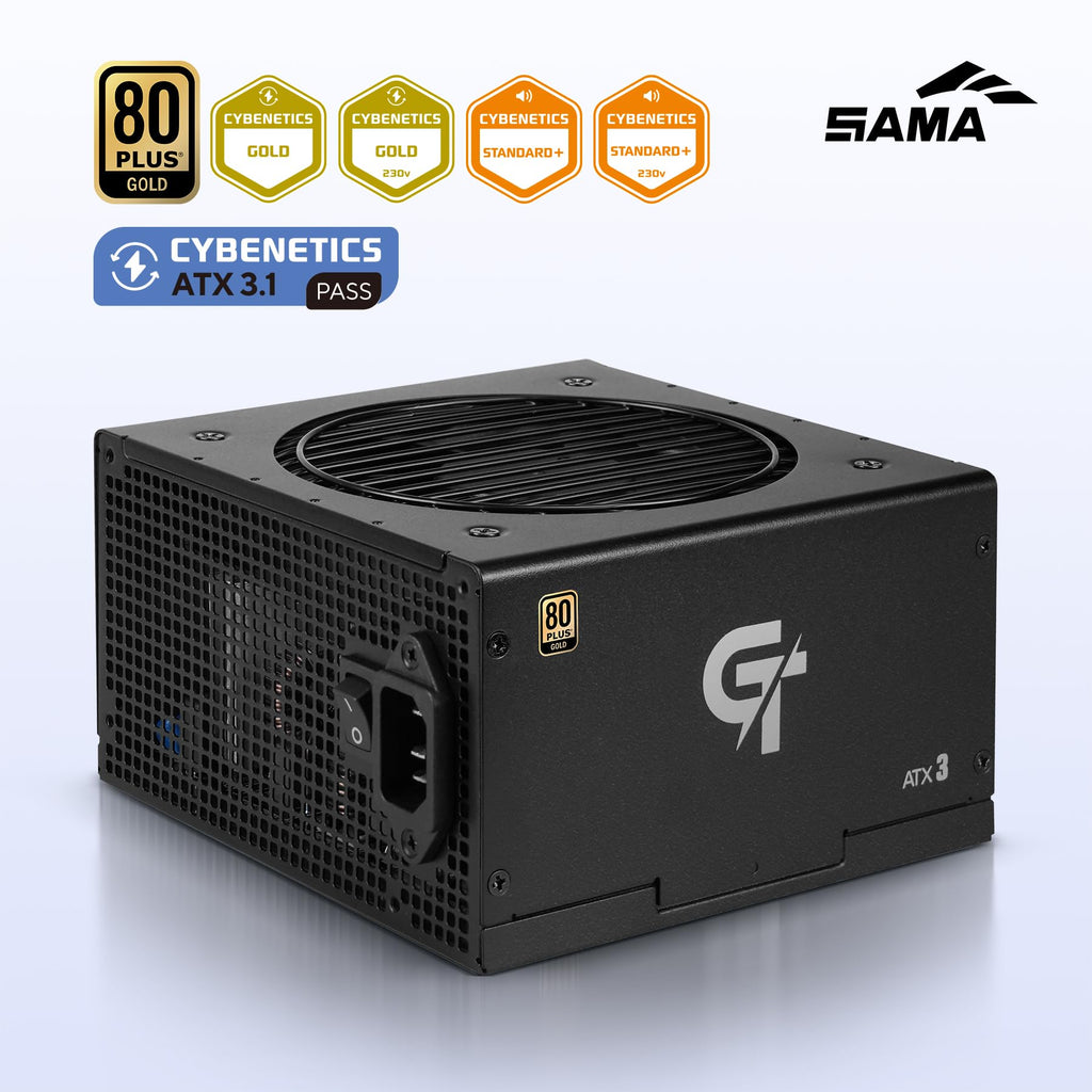 750W Fully Modular ATX 3.1 Power Supply Black I655