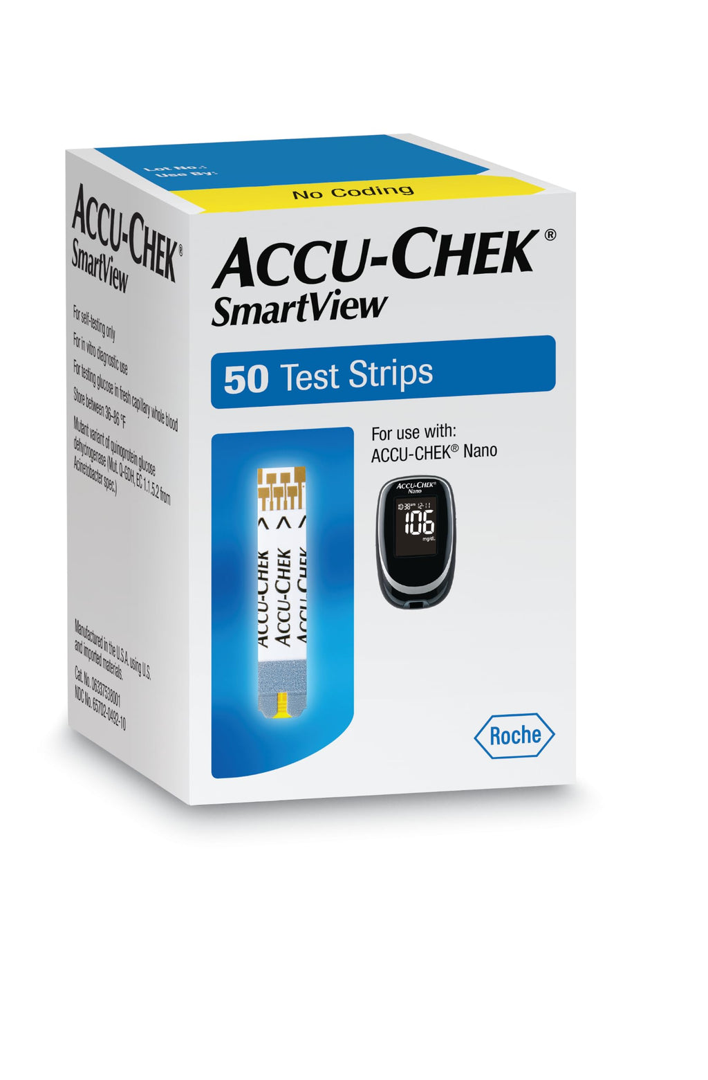 Blood Glucose Test Strips Pack of 50 W75691