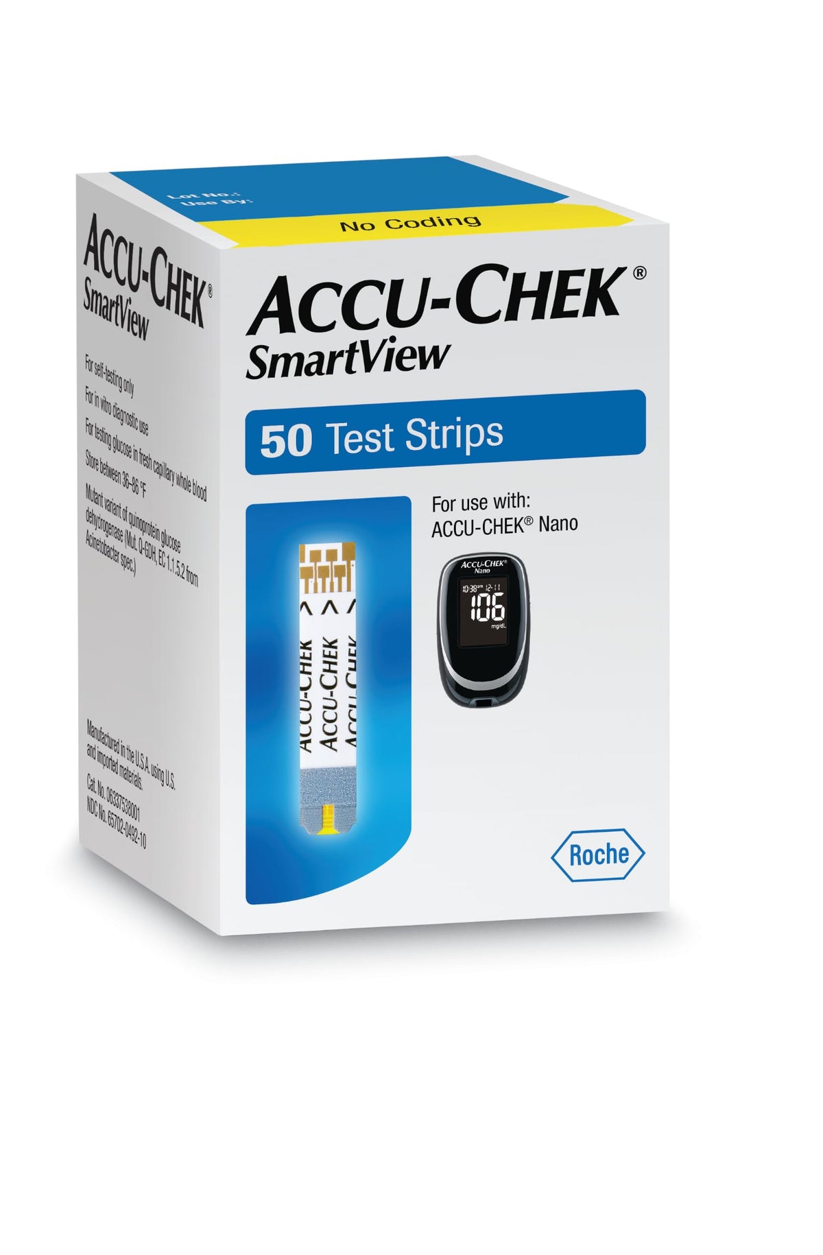 Blood Glucose Test Strips Pack of 50 W75691