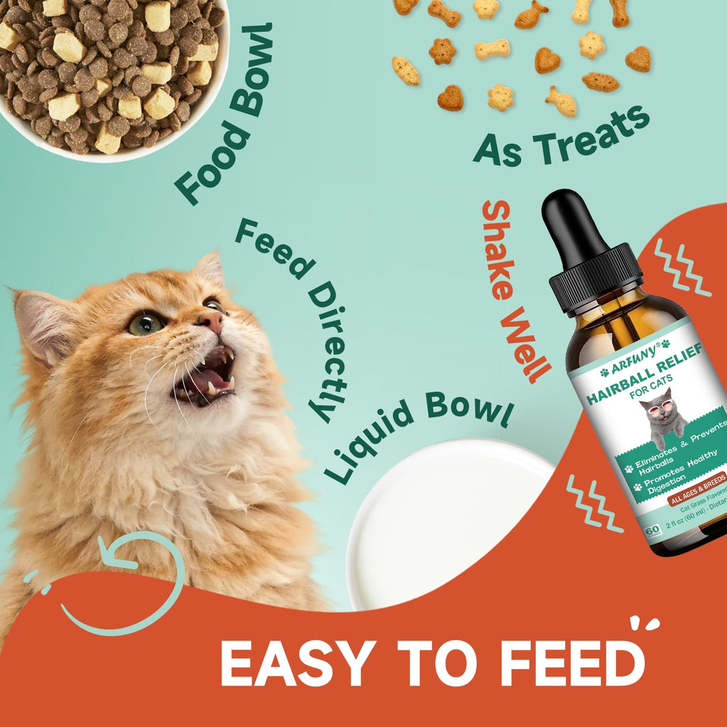 Hairball Treatment for Cats 120ML S9311