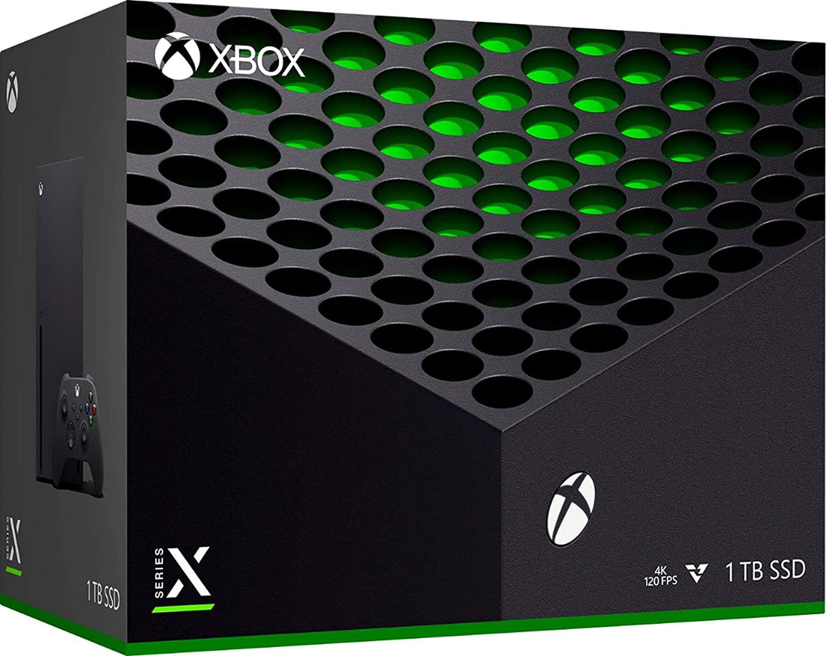 Black 1TB Video Gaming Console with Wireless Controller F220250