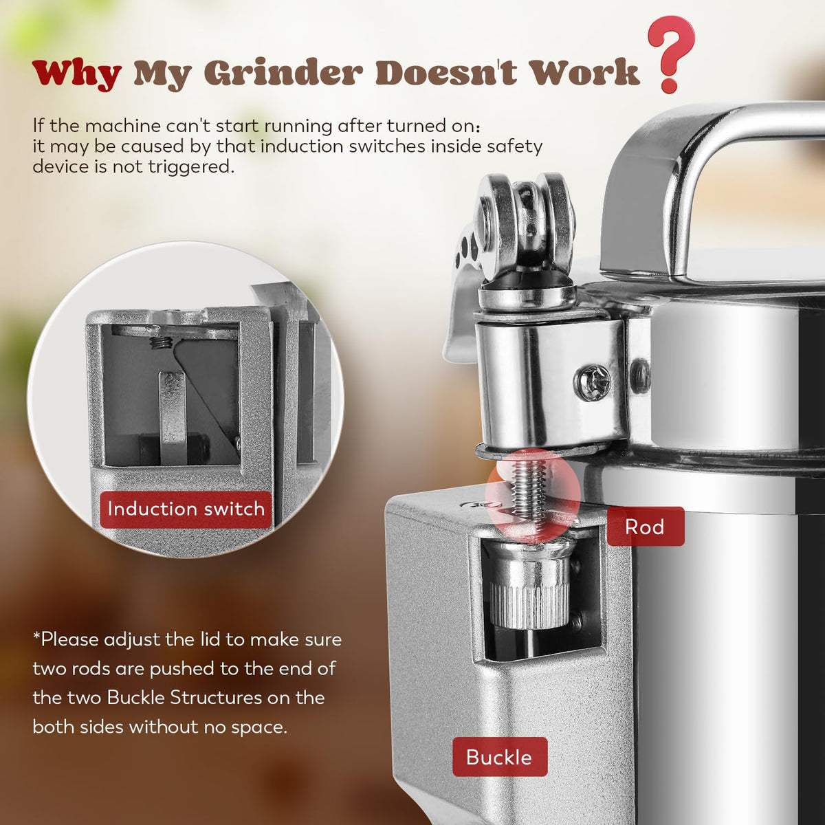 Electric Grain Mill Grinder 150g K804263