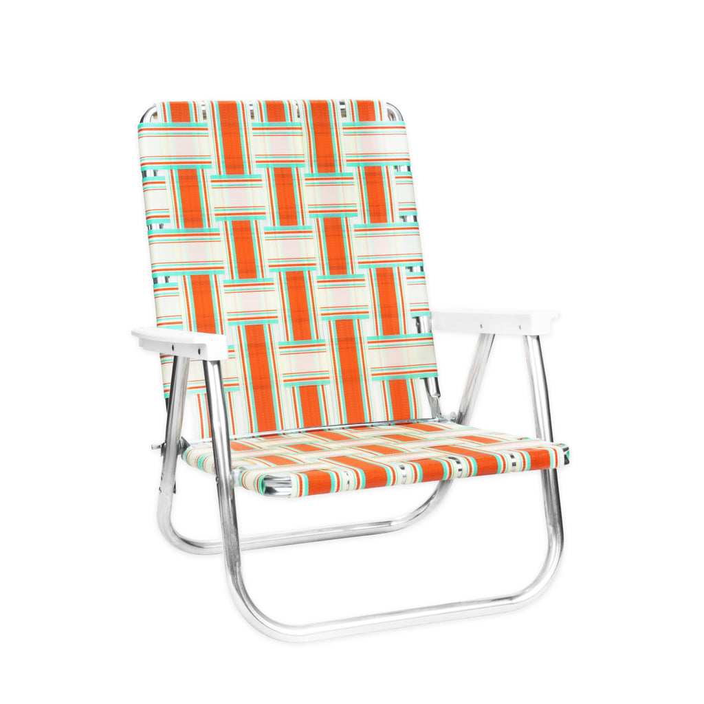 Folding Aluminum High Back Lawn Chair E56610