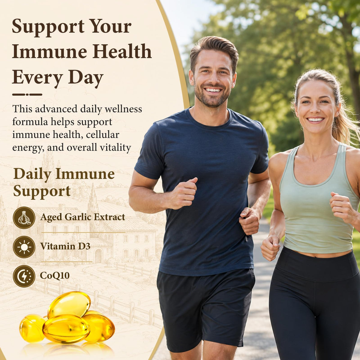 Aged Garlic Extract Capsules, 180 Softgels C21821