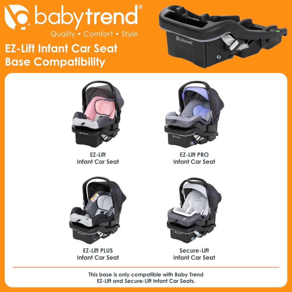 Black Infant Car Seat Base I956