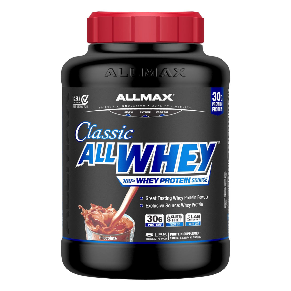 Chocolate Whey Protein Powder 5 lb G80103