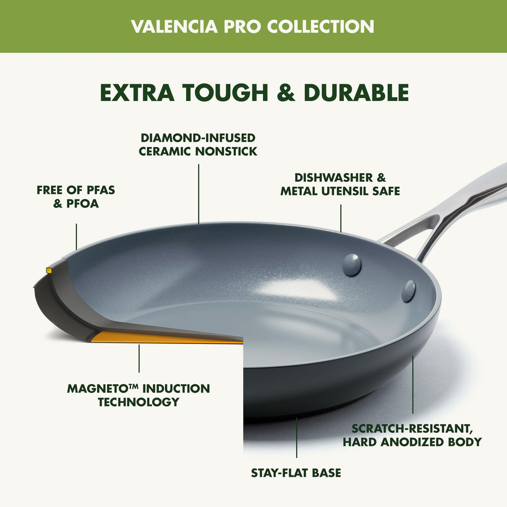 22 Piece Ceramic Nonstick Cookware Set F898