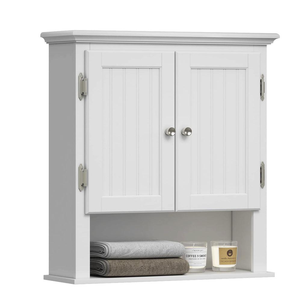 White Wall-Mounted Bathroom Cabinet B465045