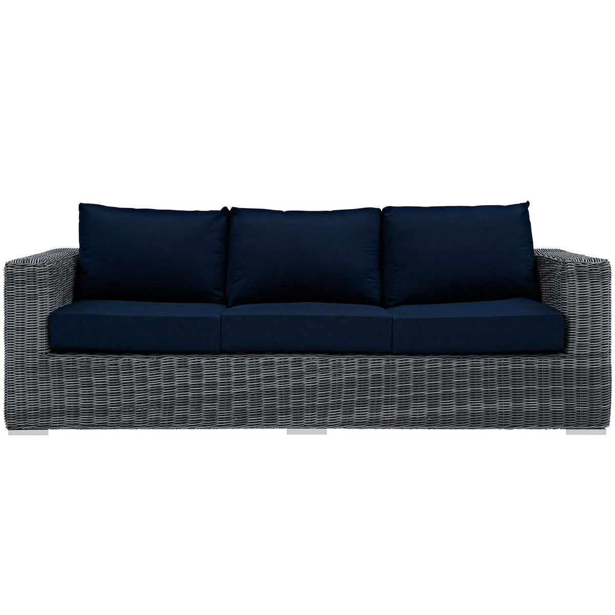Wicker Rattan Outdoor Patio Sofa D81765