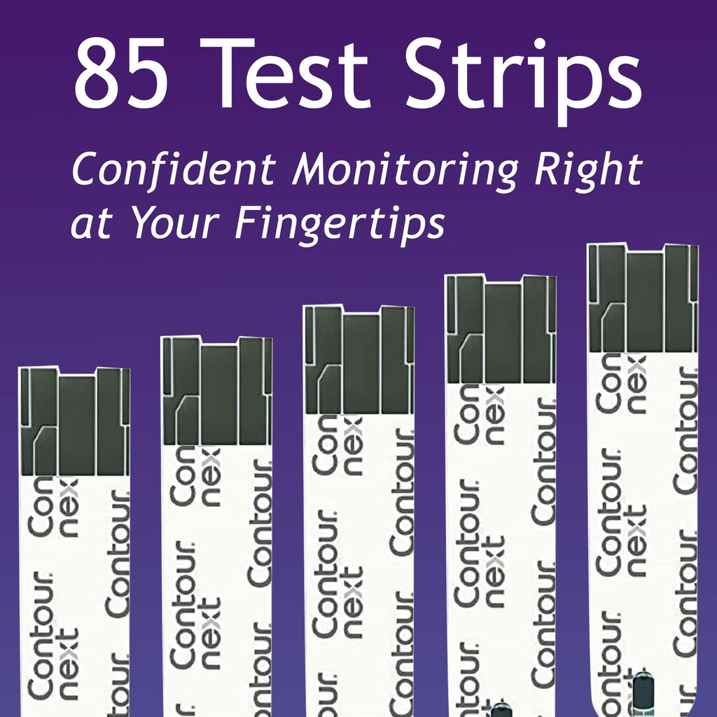 Blood Glucose Test Strips 85 Count E275790
